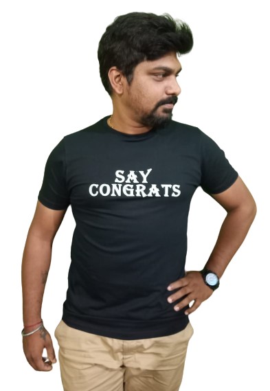 Men's T-Shirt-Congrats Logo