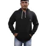 Mens Hoodies-Black